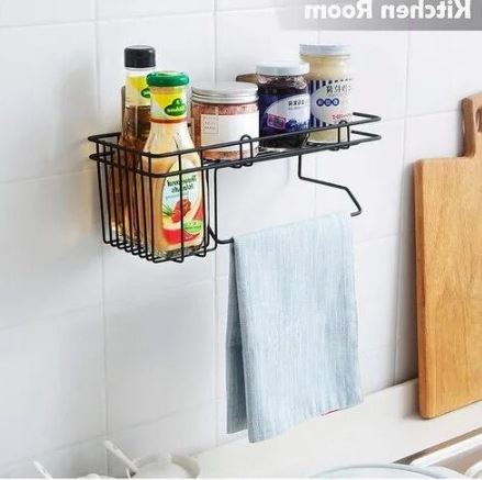 Wall Mounted Self Adhesive Convenient Bathroom Wall Caddy