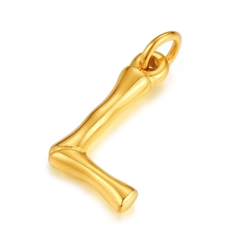 Fashion Letter 201 Stainless Steel 18K Gold Plated Polishing Plating Stainless Steel Necklaces