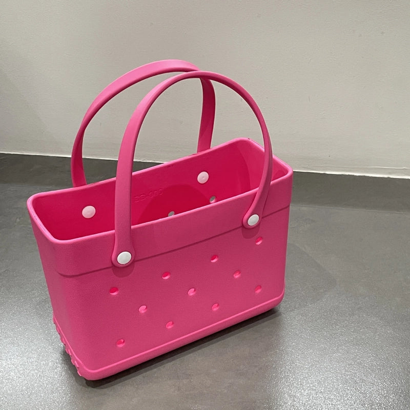 Women's EVA Solid Color Basic Square Open Handbag