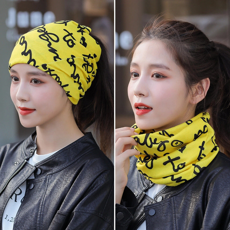 Unisex Casual Star Flower Polyester Scarf