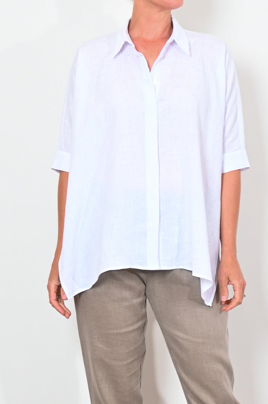 Mela Purdie Chisel Panama Shirt Linen