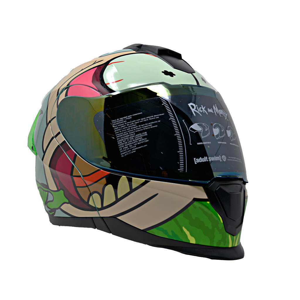 Casco Kov Apex Rick and Morty