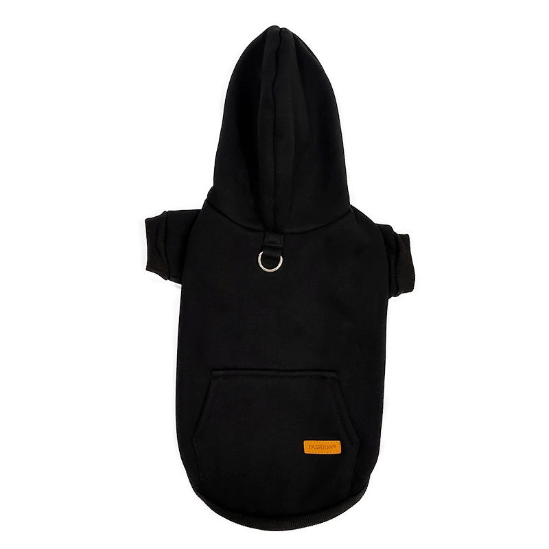 Casual Shorn-pile Solid Color Pet Clothing