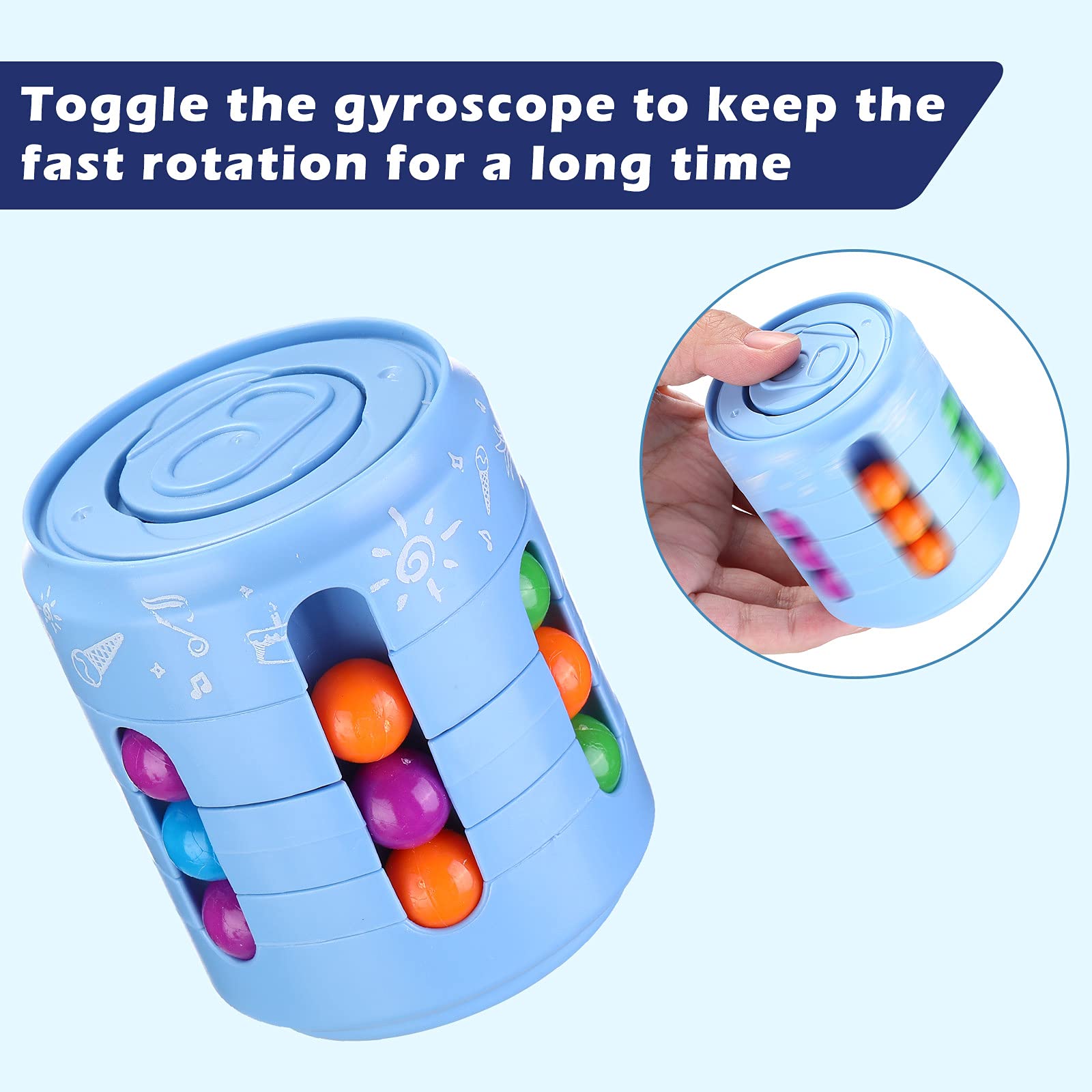 (Early New Year Sale- SAVE 48% OFF)Rotating Magic Bean Cube