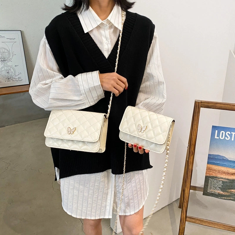 Casual Fashion Rhombic Chain Crossbody Bag
