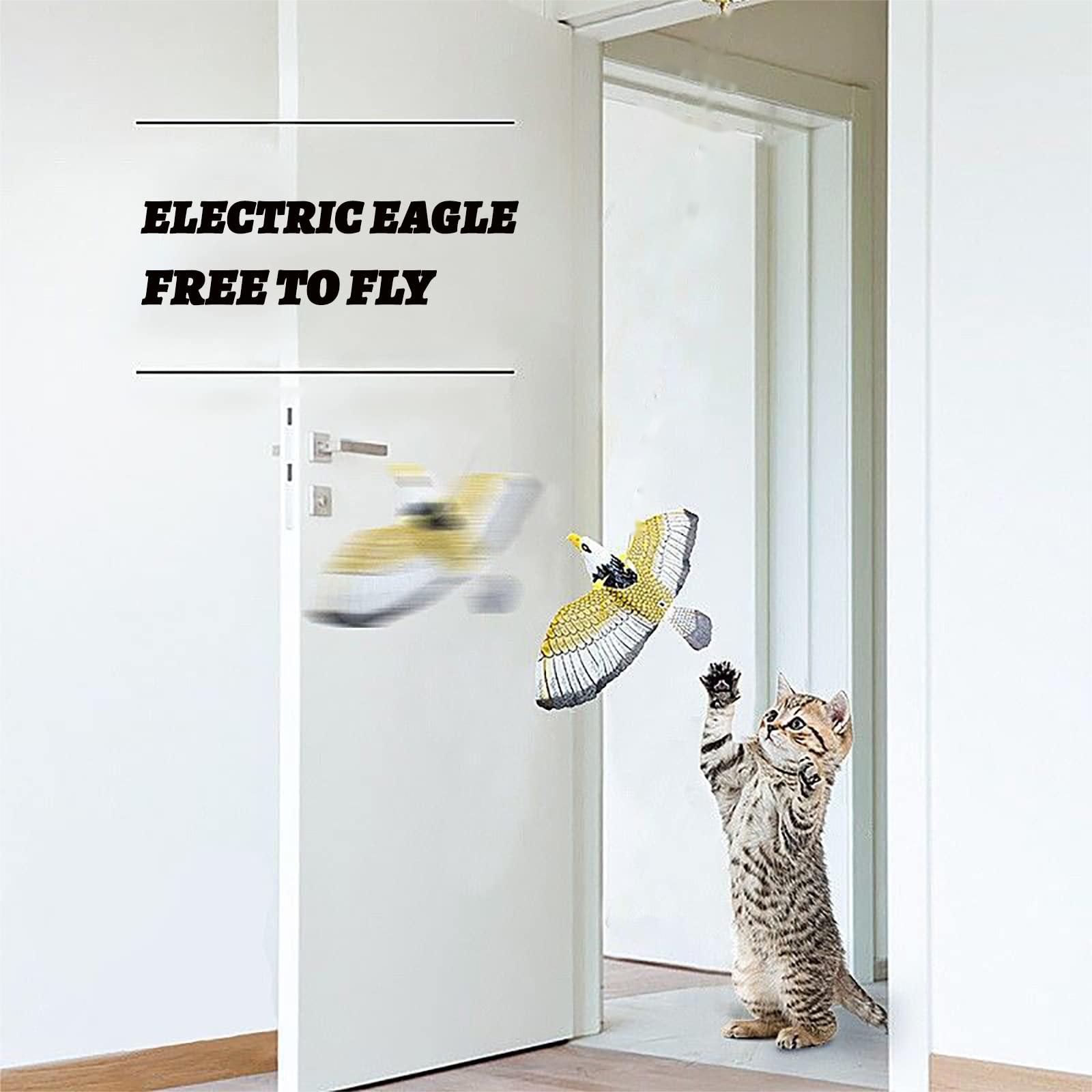 ⚡  Promotion 48% OFF - Automatic Moving Simulation Bird Interactive Cat Toy for Indoor Cats