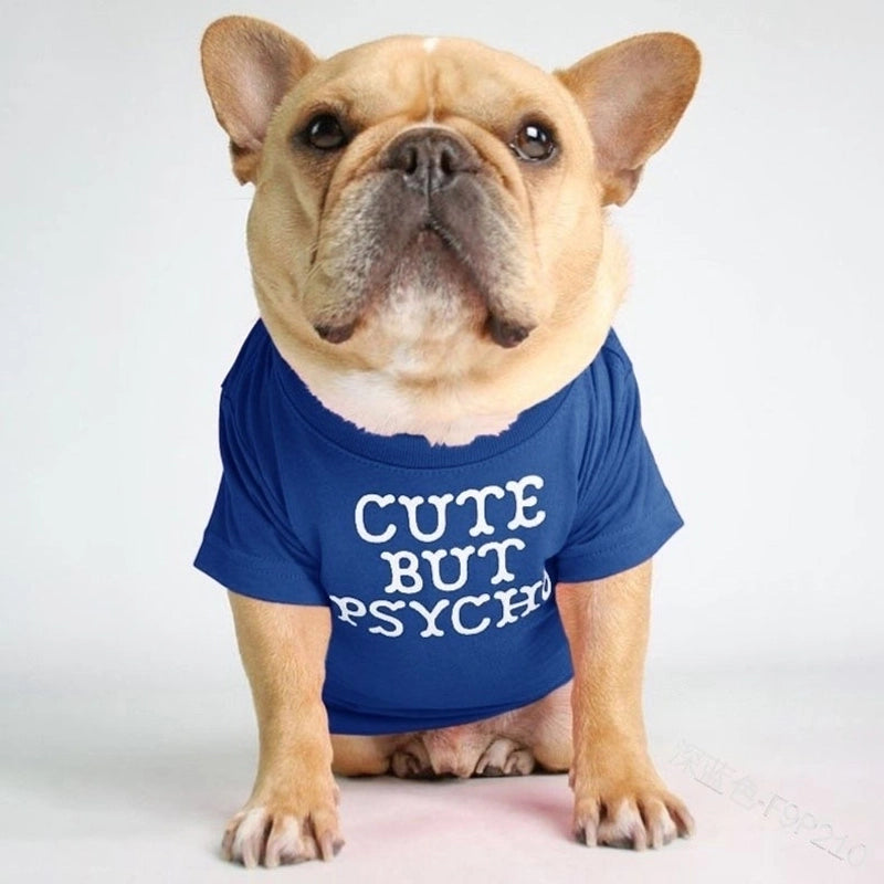 Fashion Cloth Letter Pet Clothing 1 Piece