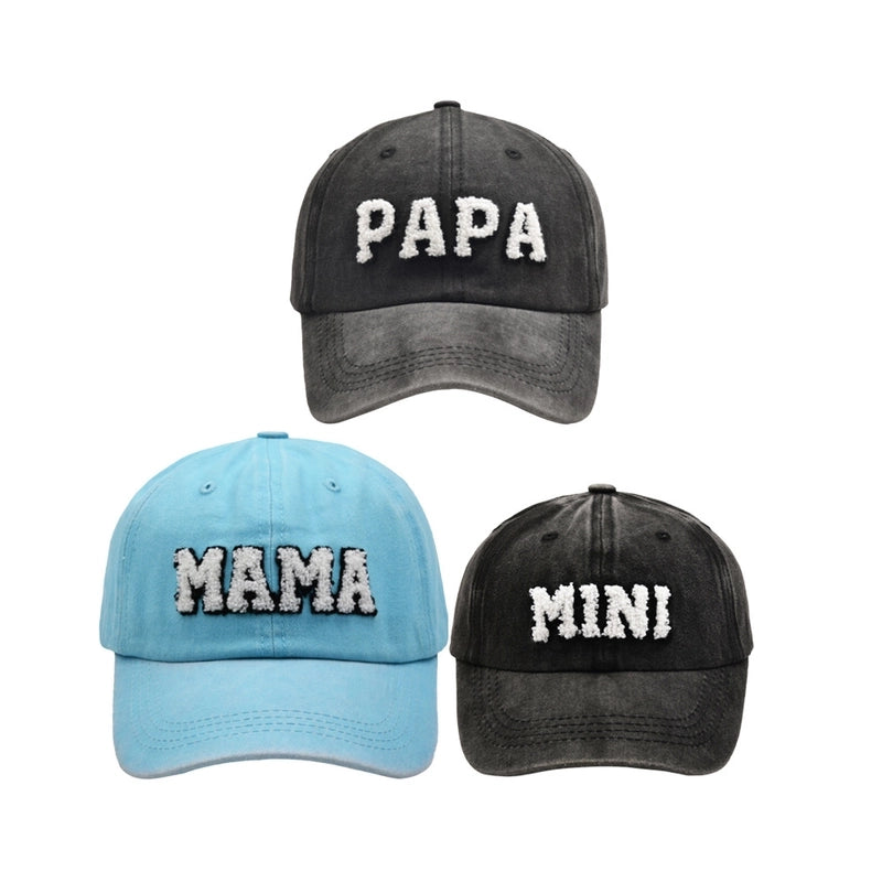 Women's Basic Color Block Curved Eaves Baseball Cap