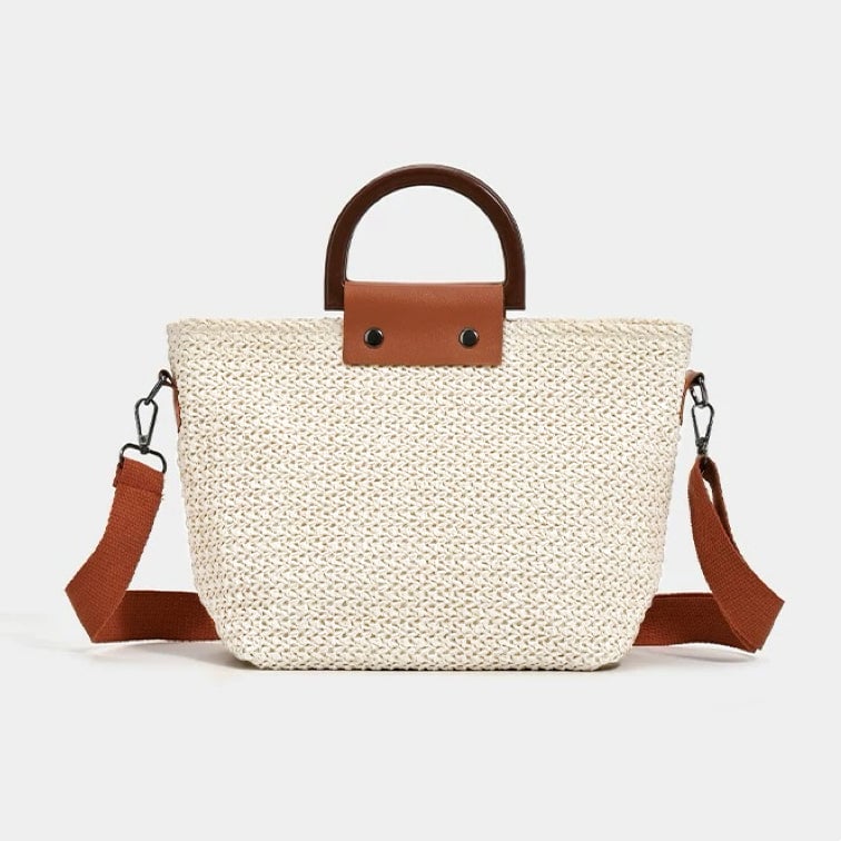 Sunny Straw Woven Bag