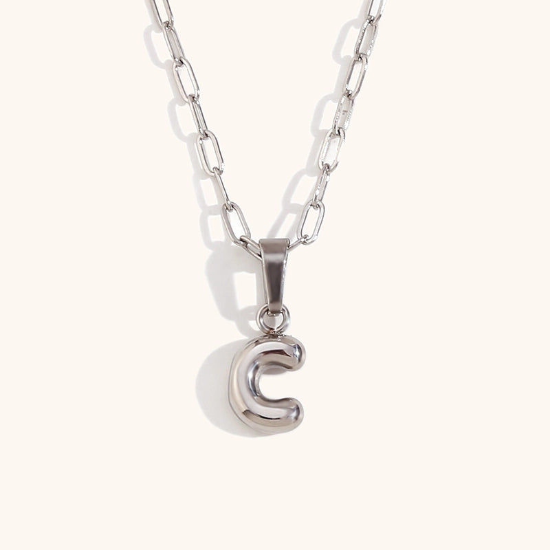 Minimalist Commute Letter Stainless Steel Titanium Steel Plating Gold Plated Pendant Necklace