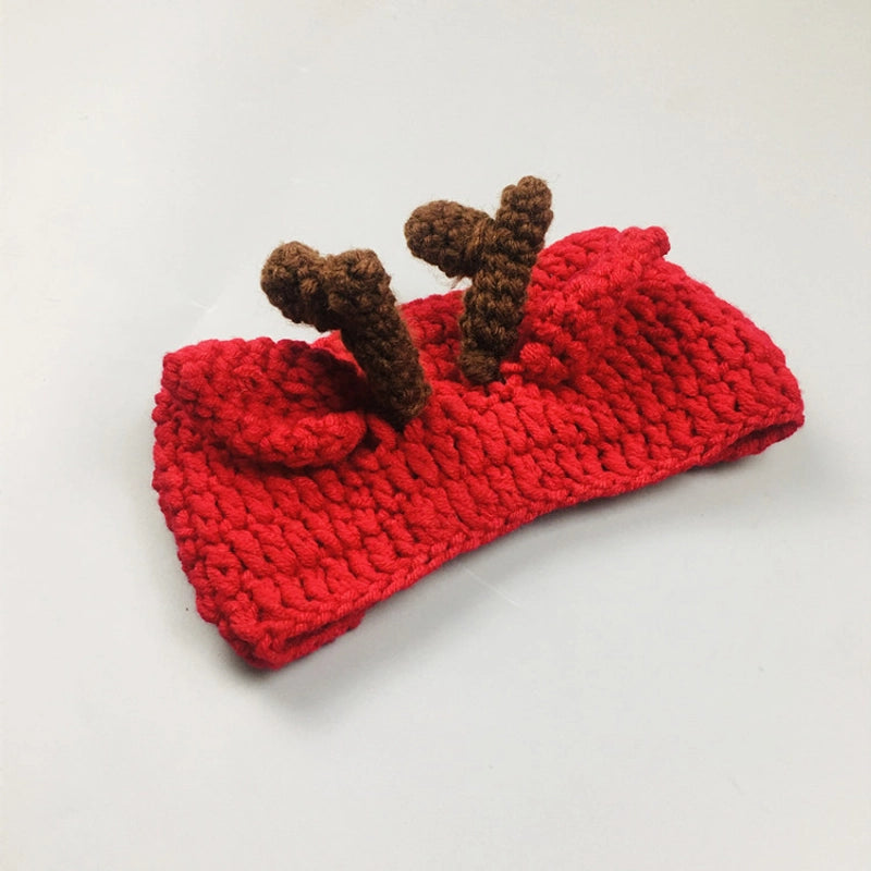 Cute Acrylic Frog Patchwork Pet Hat