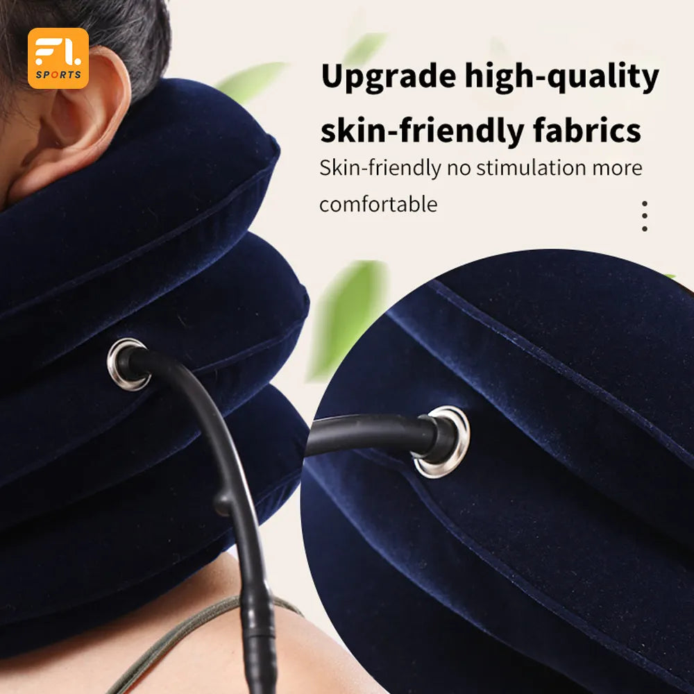 AIR NECK TRACTION RELIVE PAIN COLLAR