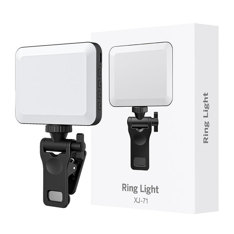 Portable Selfie Light with Front & Back Clip