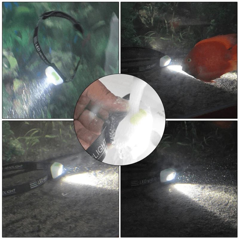 (2023 HOT SALE 49% OFF🔥 ) Super Bright Light Sensor Mini Led Headlamp