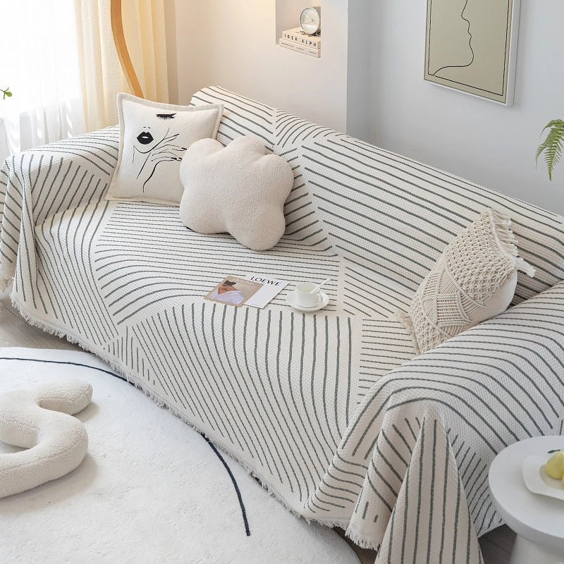 Style Sofa Cover Cloth Towel All-inclusive Universal Dustproof Sofa Cover For Four Seasons Universal Nordic Sofa Towel Sofa Blanket