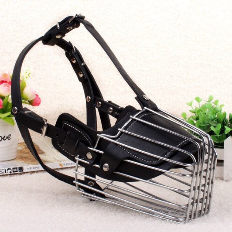 Strong Metal Wire Dog Muzzle
