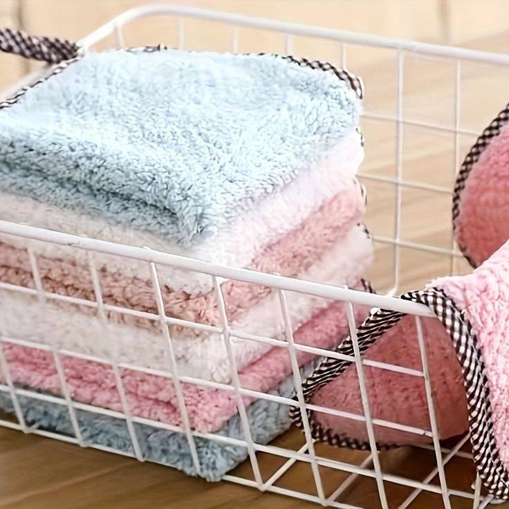 PACK OF 4 MICROFIBER KITCHEN DISH CLOTH