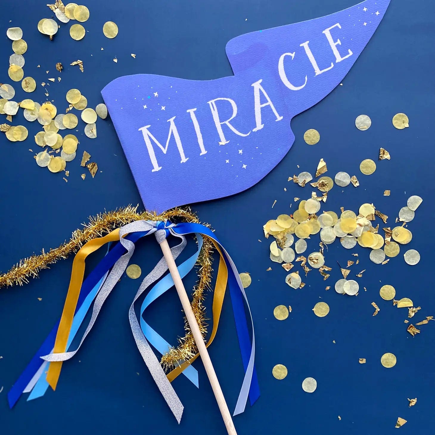 Miracle Hanukkah Party Pennant