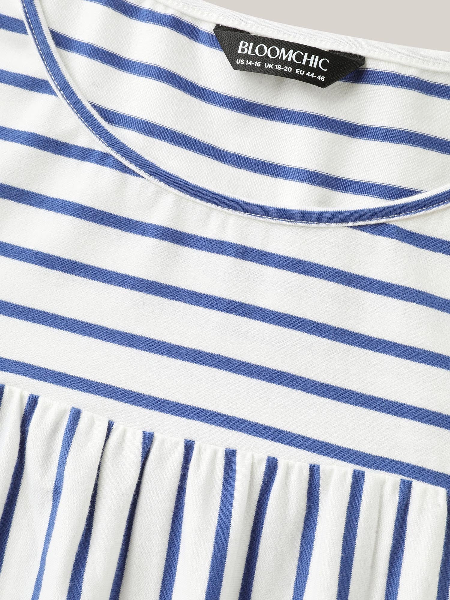 Stripes Everywhere Round Neck T-Shirt