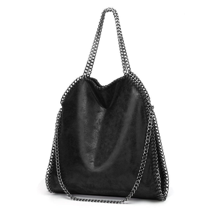 Women's Large All Seasons Pu Leather Vintage Style Shoulder Bag