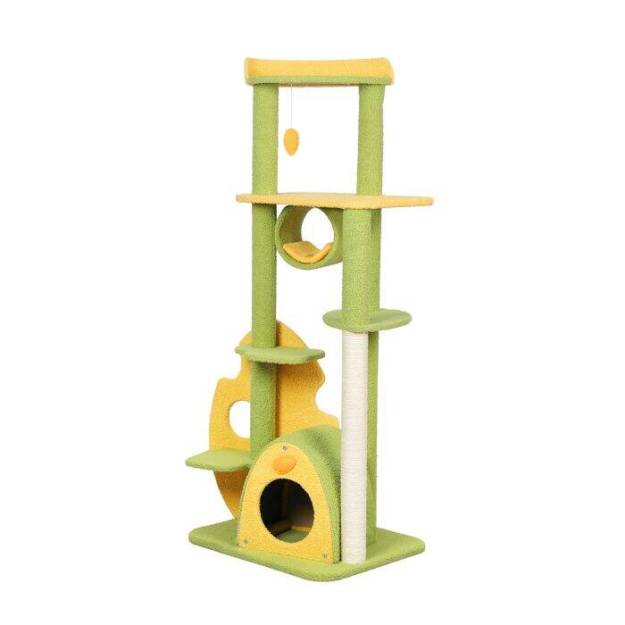 146cm Multi-Level Cat Scratching Condo