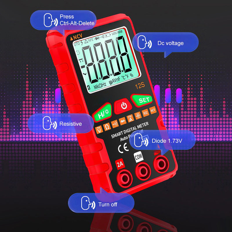 Digital Multimeter Electrical Tester for Current /Voltage/Frequency