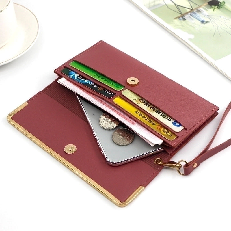 Women's Letter Butterfly Pu Leather Flip Cover Wallets