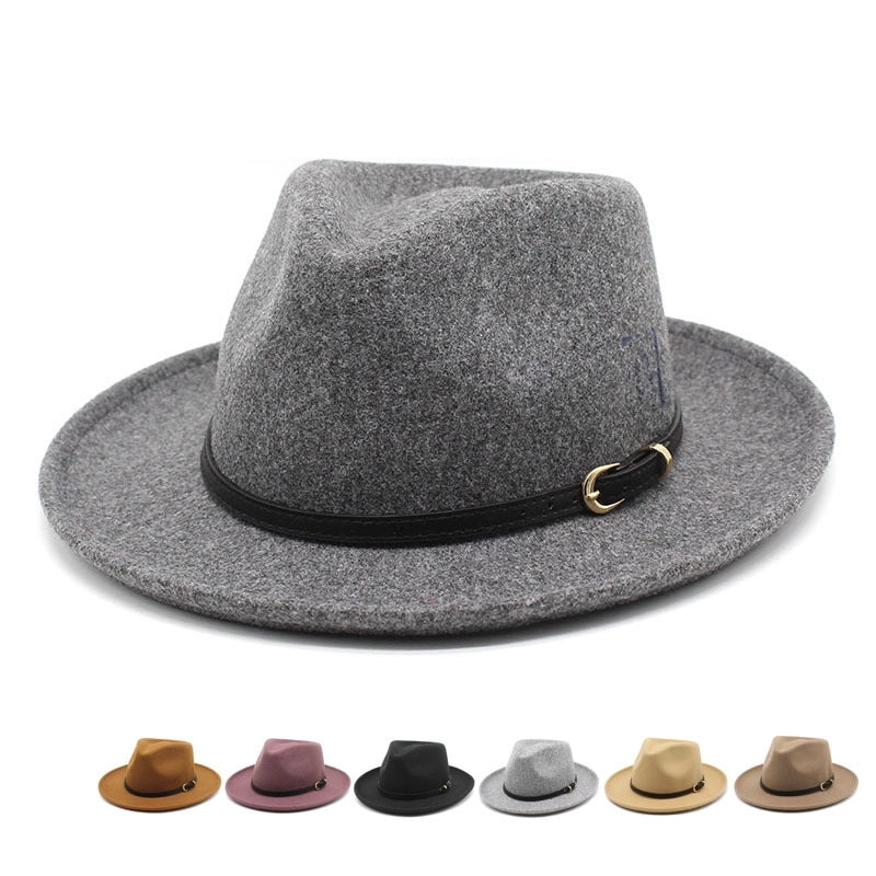 New Fedora Gentleman Hat Top Hat Men And Women Jazz Hat Thickened Dragon And Phoenix Nixi Outfit Matching Hat Felt Hat
