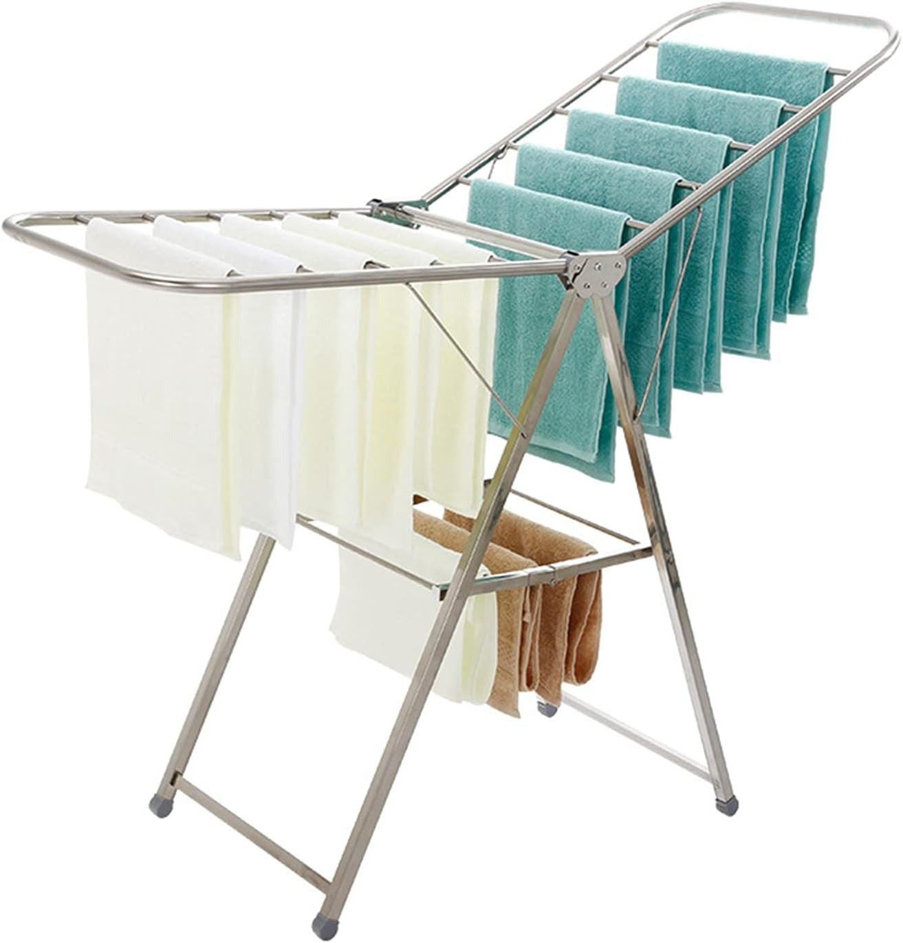 Multipurpose Easy Setup Clothes Hanger Drying Rack