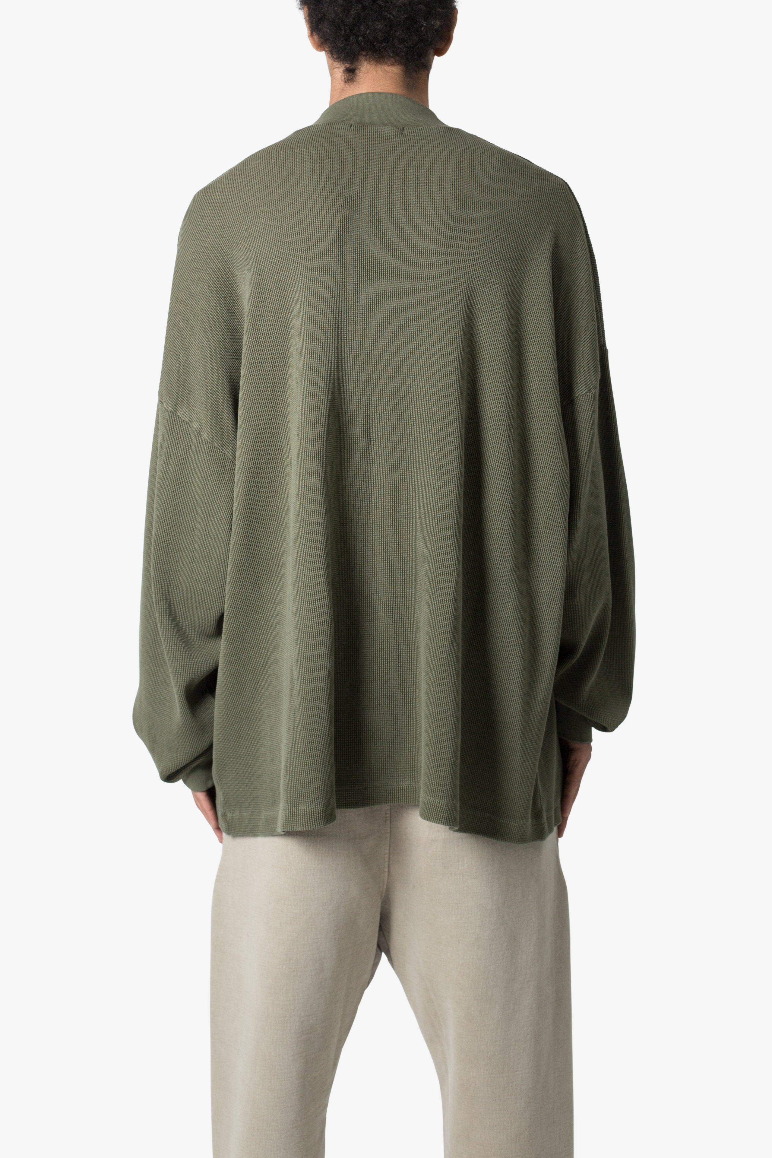 Every Day Thermal L/S Tee - Washed Olive