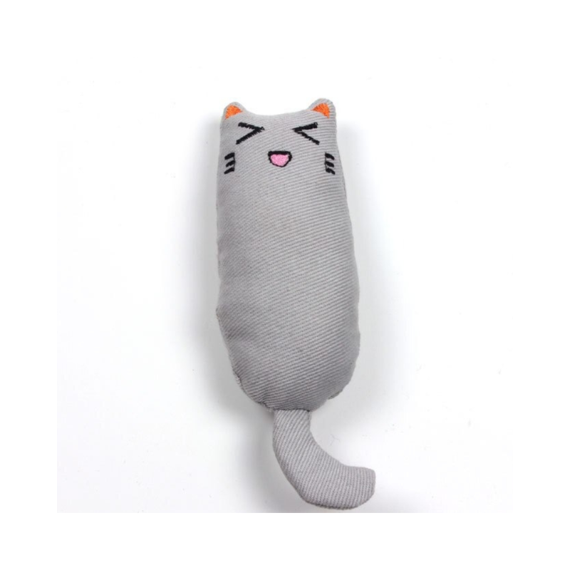 Teeth Grinding Cat Pillow