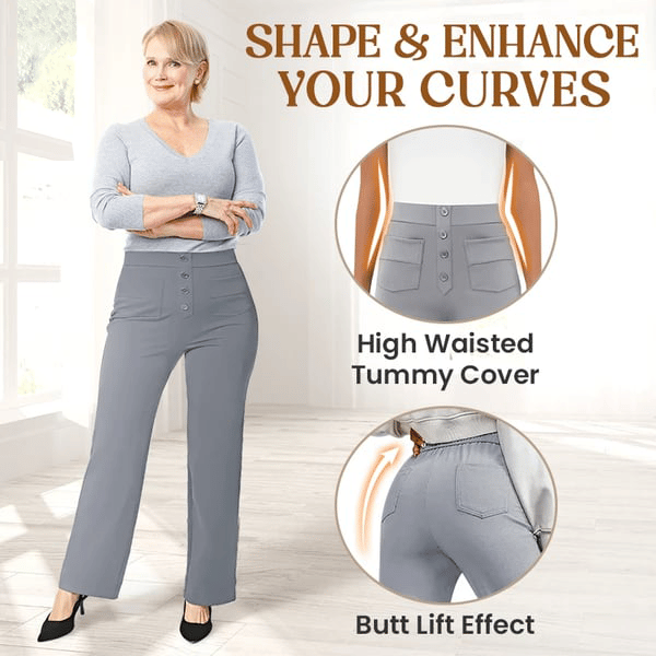 🔥Special Sale 49% OFF 💕🔥Women's Casual High Waist Stretch Pants