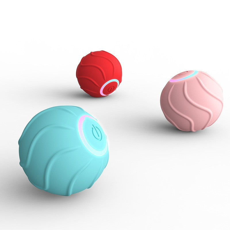 Smart Bouncing Cat Toy - USB Rechargeable Interactive Ball
