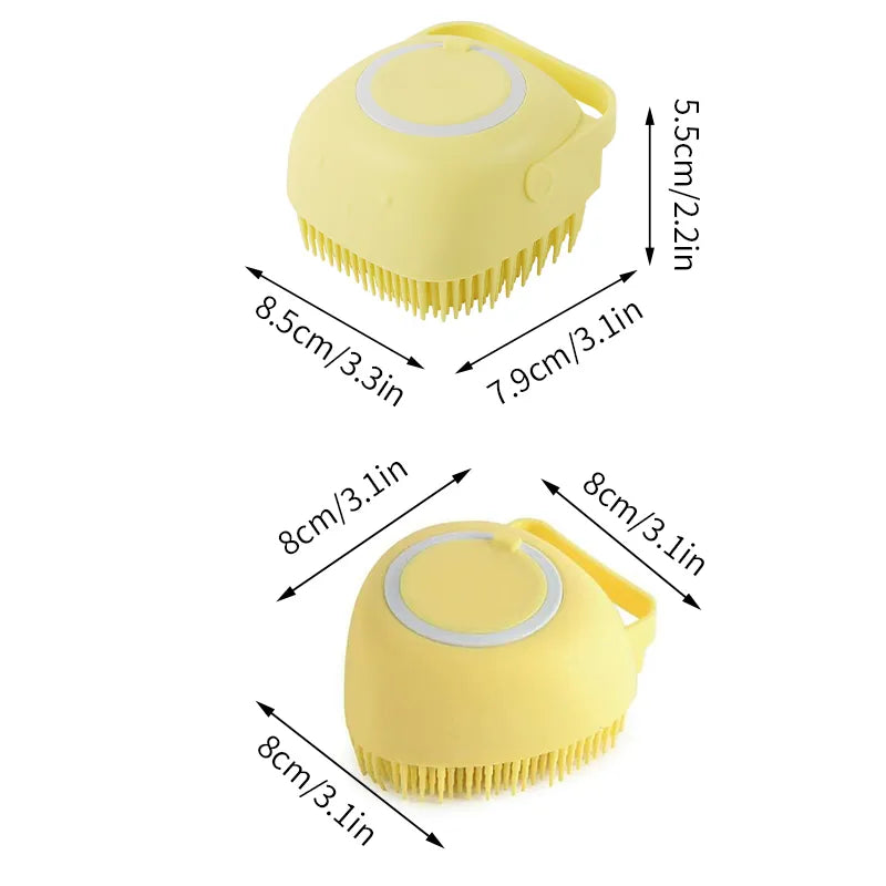 Pet Massage Bath Brush