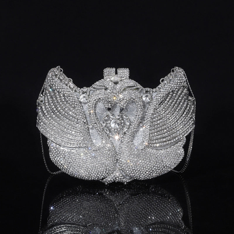 18x11 Rectangular Champagne 18x11 Rectangular Silver 11x20 Wine Bottle Bow Purple Pu Leather Rhinestone Bow Knot Bow Type Evening Bags