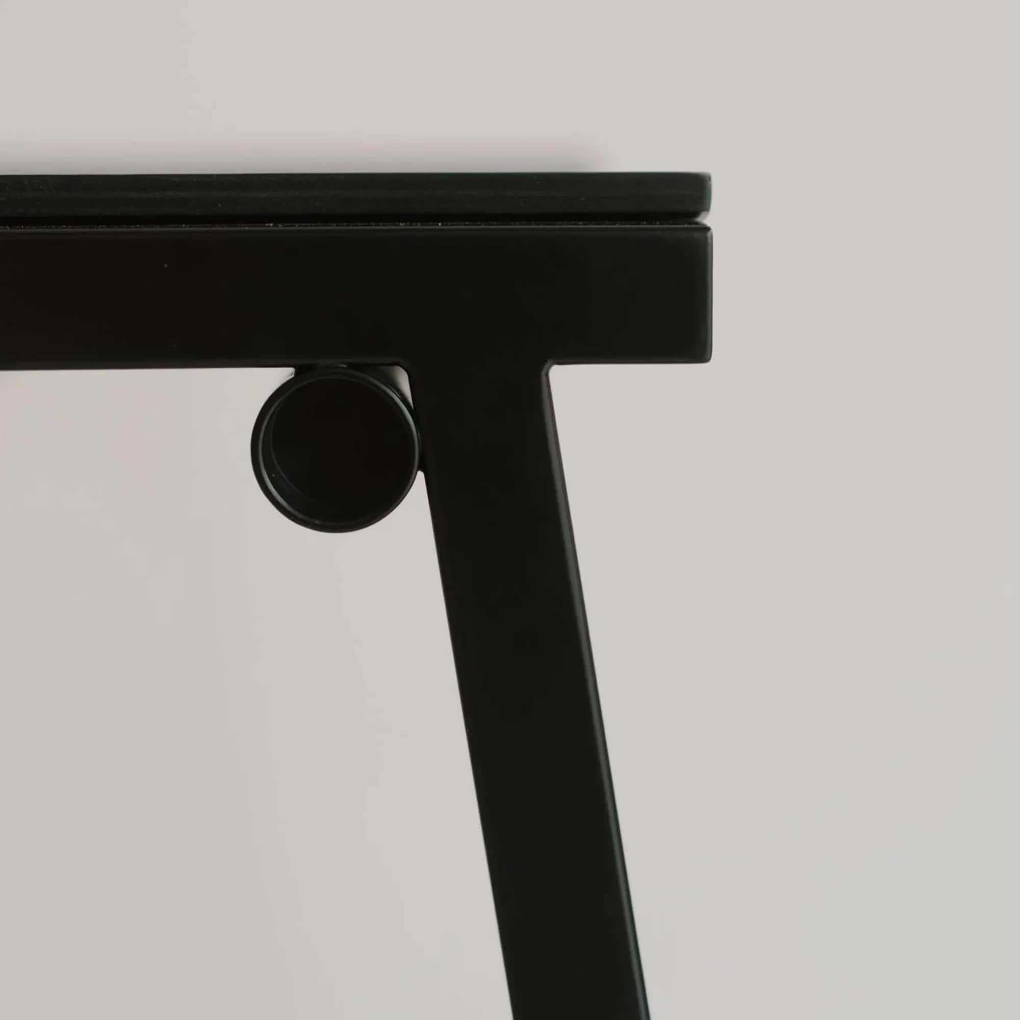 Taburete 8 Bar stool. Black