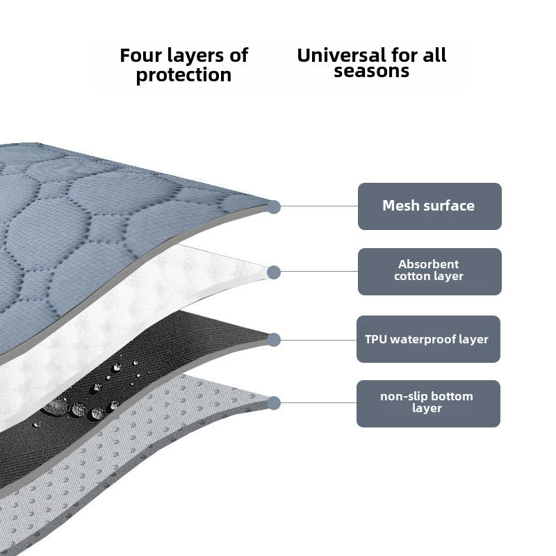 Pet Diaper Washable Reusable Training Dog Absorbent Diaper Pad Four-layer Waterproof Diaper Cat Diaper