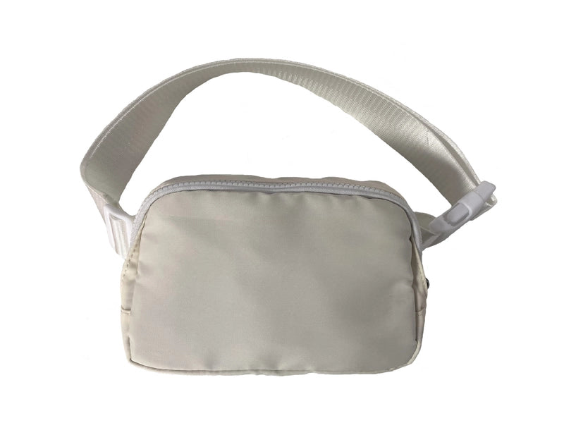 Men's Preppy Style Streetwear Solid Color Nylon Waist Bags