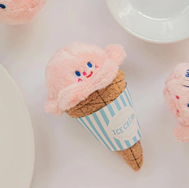 Cute Ice Cream Pet Dog Cat Sniffing Food Sound Toy