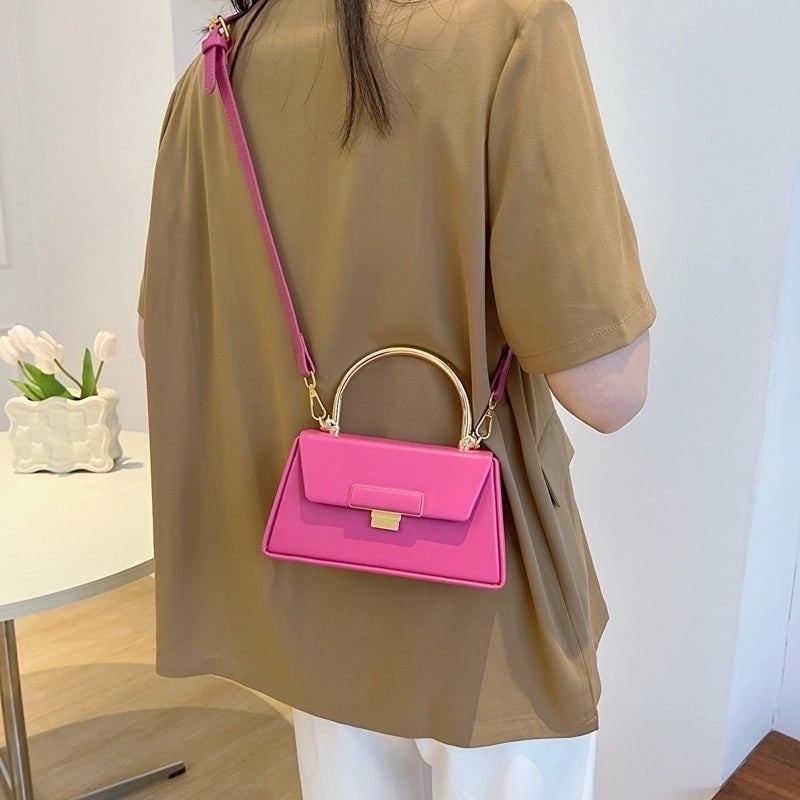 Women's All Seasons Pu Leather Elegant Vacation Streetwear Handbag