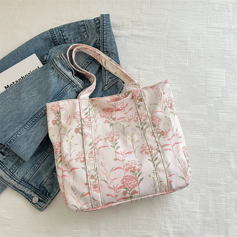 New Trendy Popular Shoulder Women's Bag Fashionable Beautiful Trendy Personality Casual Diagonal Large Capacity Tote Bag