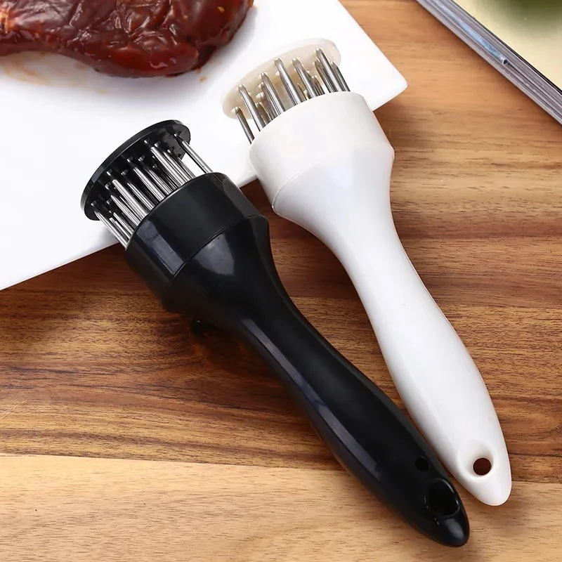 MEAT TENDERIZER NEEDLE & STAINLESS STEEL HAMMER KITCHEN TOOL