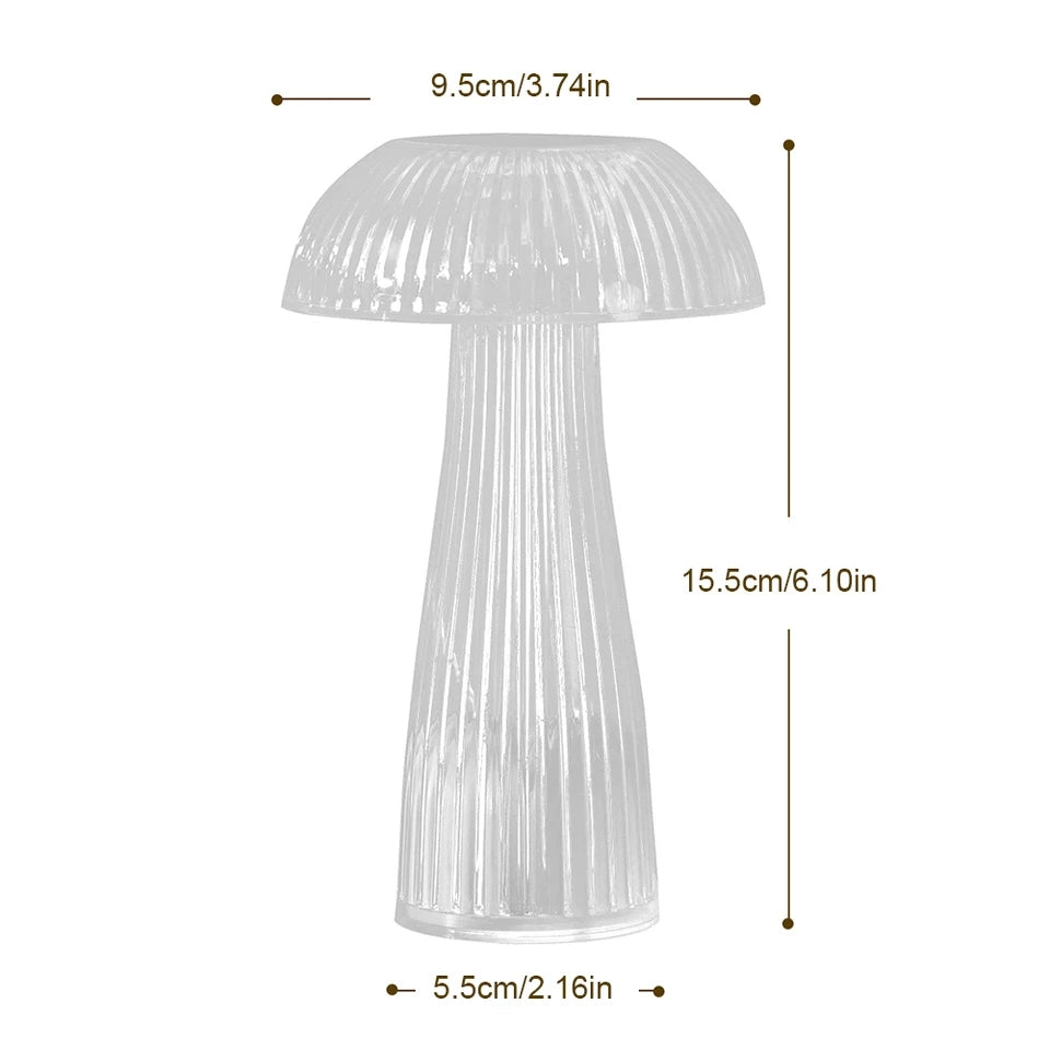 CREATIVE JELLY FISH TABLE LAMP