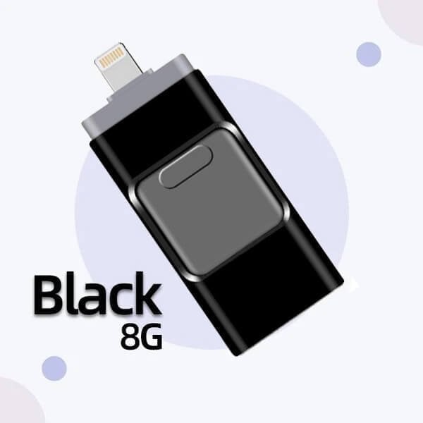 4 In 1 High Speed USB Flash Drive For iPhone. iPad. Android. PC & More Devices
