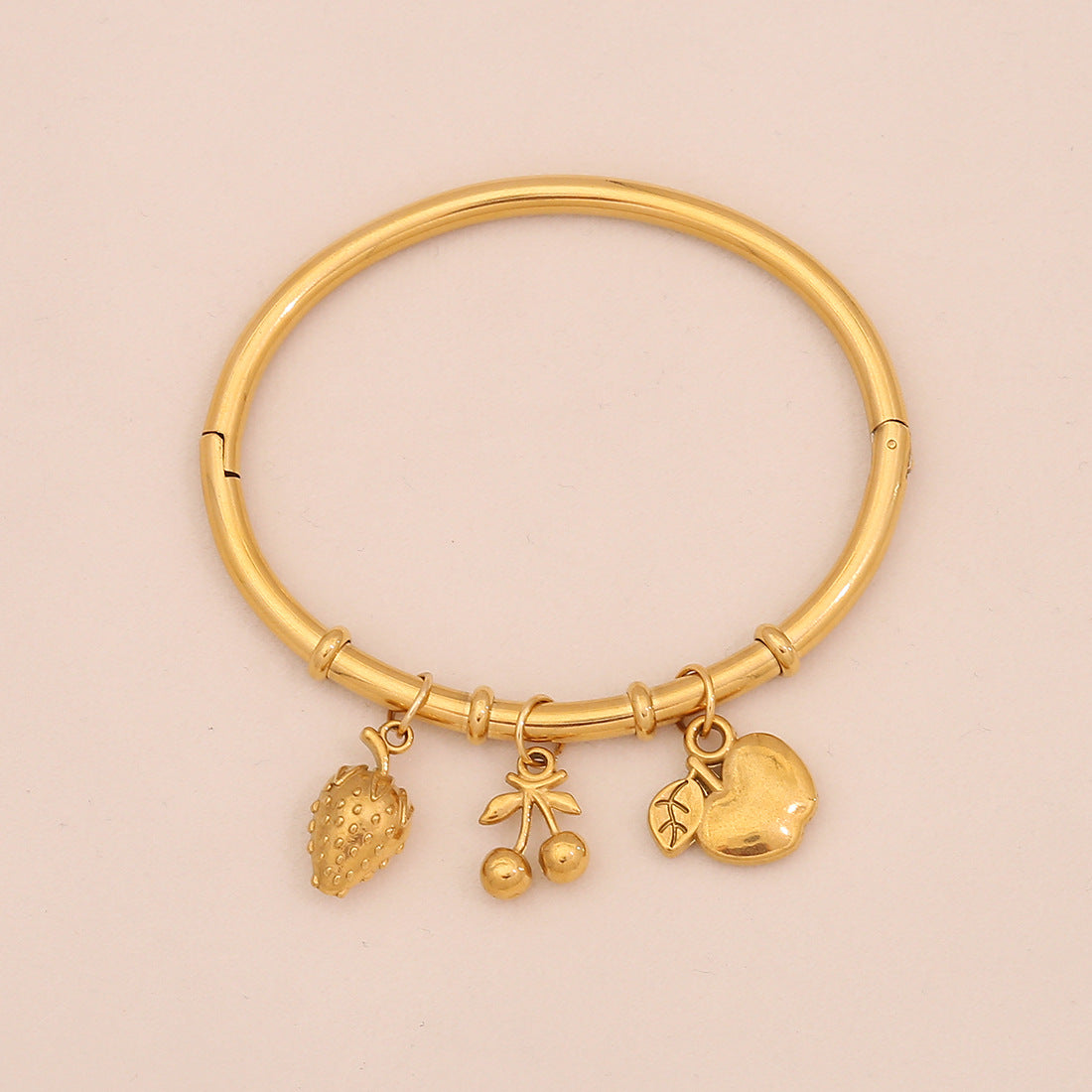 Personalized Ocean Starfish Shell Bracelet Personalized Butterfly Flower Stainless Steel Jewelry B637