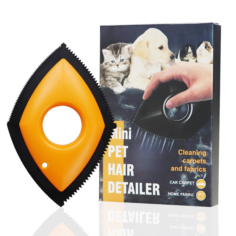 Pet Brush Hair Removal Brush CatPetHair Remover Pet Comb Car Sofa Carpet Strong Cleaning Brush