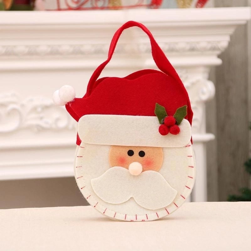 New Christmas Non-woven Gift Bag Candy Bag