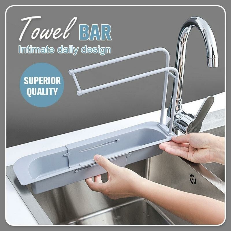 Telescopic Sink Storage Rack