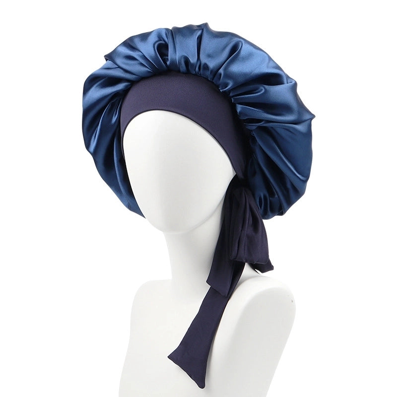 2 Pieces Women's Solid Color Solid Color Eaveless Hair Cap