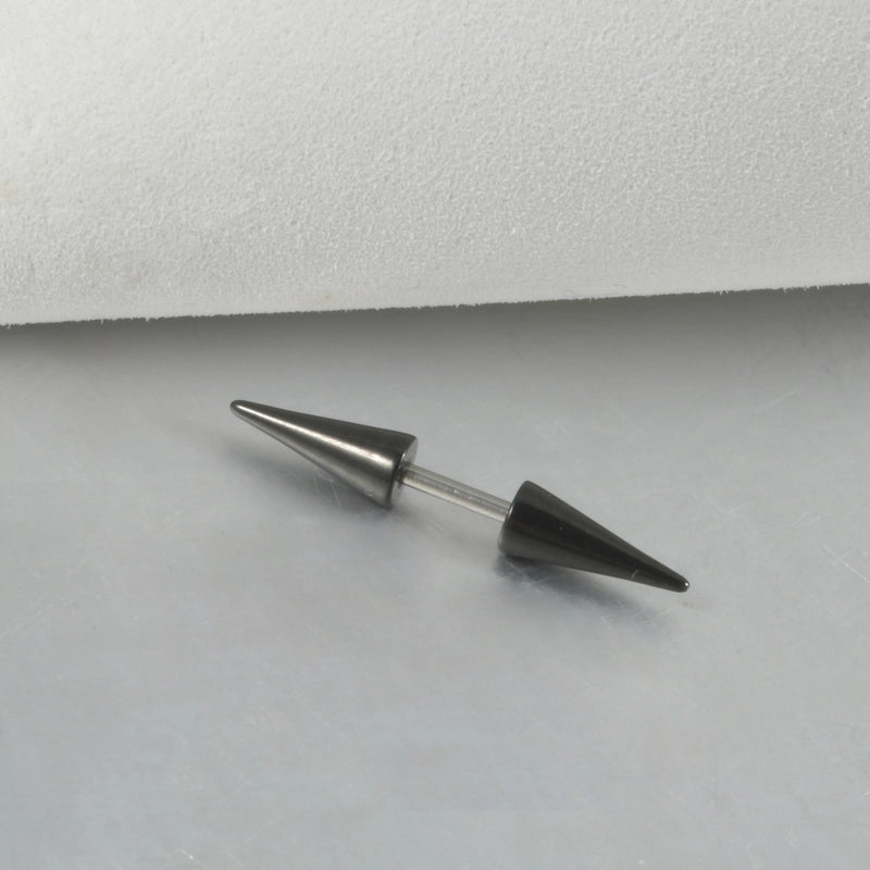 4 Pieces Eyebrow Studs Casual Exaggerated Minimalist Solid Color 304 Stainless Steel Plating 18K Gold Plated